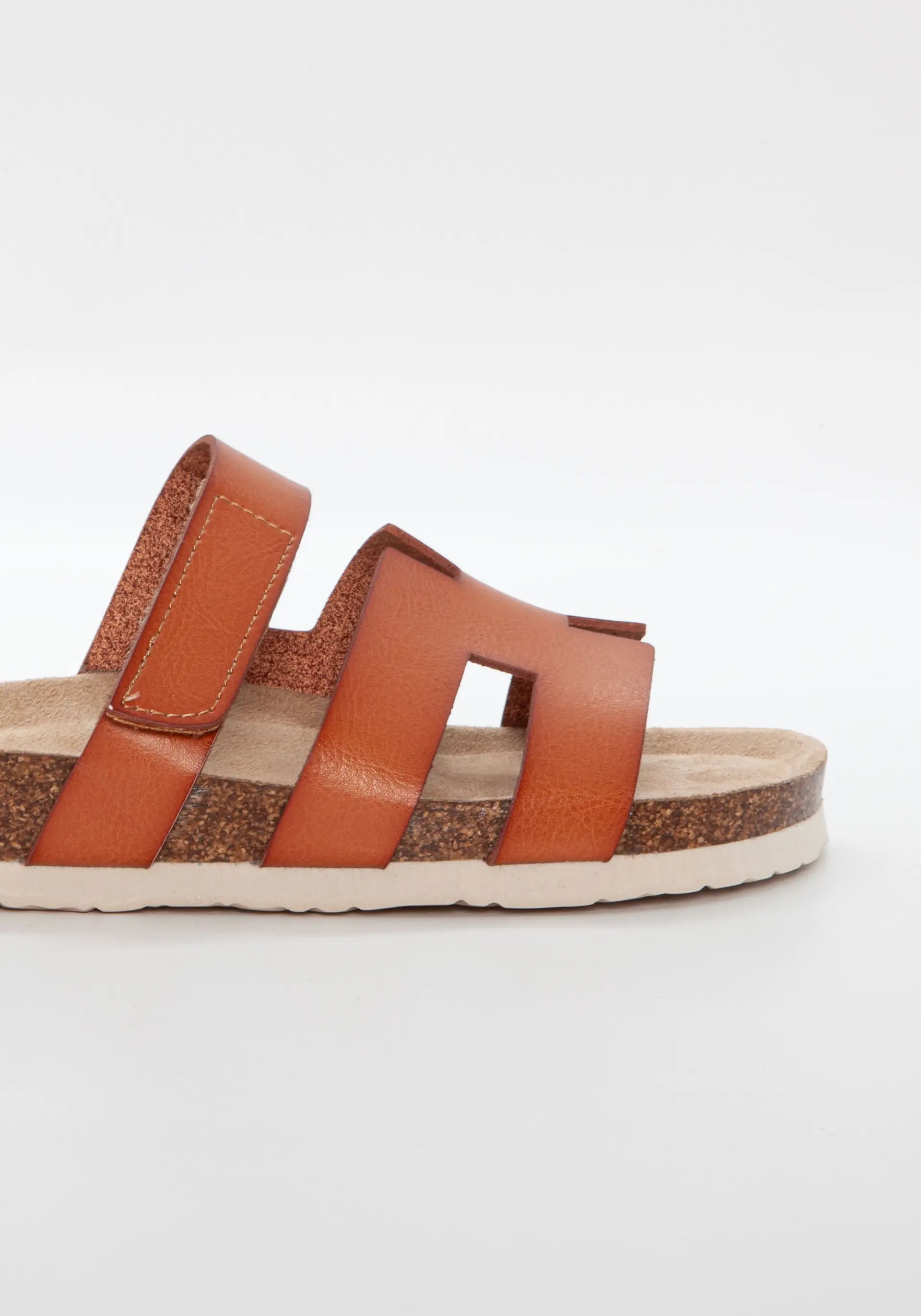 Duffy - Slippers med høj sål - Camel