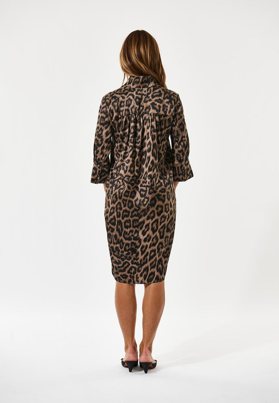 Dea Kudibal - Kamille shirt dress - Animal