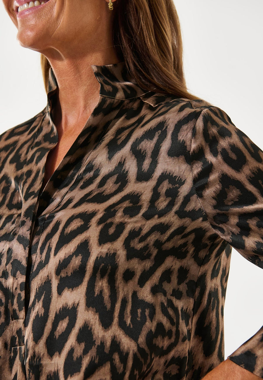 Dea Kudibal - Kamille shirt dress - Animal