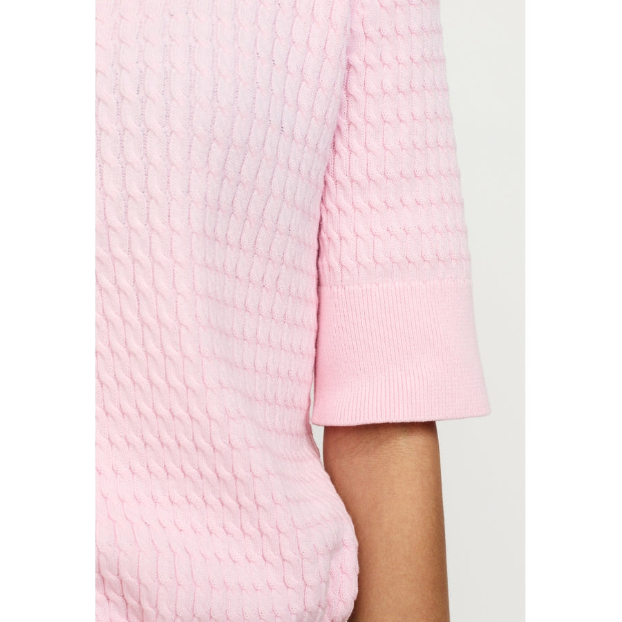 Soft Rebels - Beth Polo Knit - Mauvre