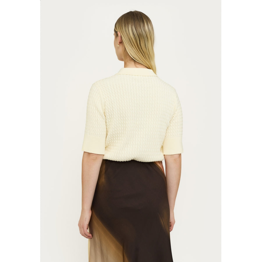 Soft Rebels - Beth Polo Knit - Artic