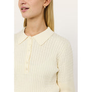 Soft Rebels - Beth Polo Knit - Artic