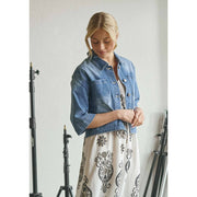 Isay - Capri denim jacket - Denim wash