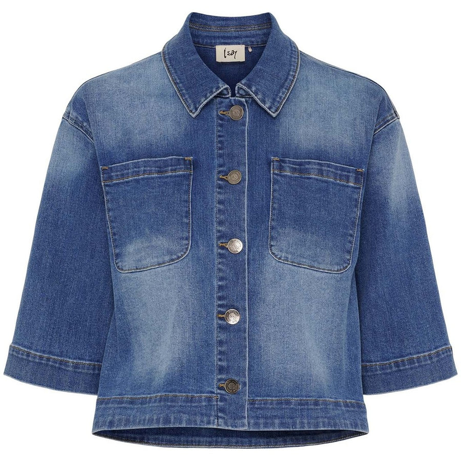 Isay - Capri denim jacket - Denim wash