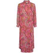 Isay - Lotta shirt dress - Rose paisley