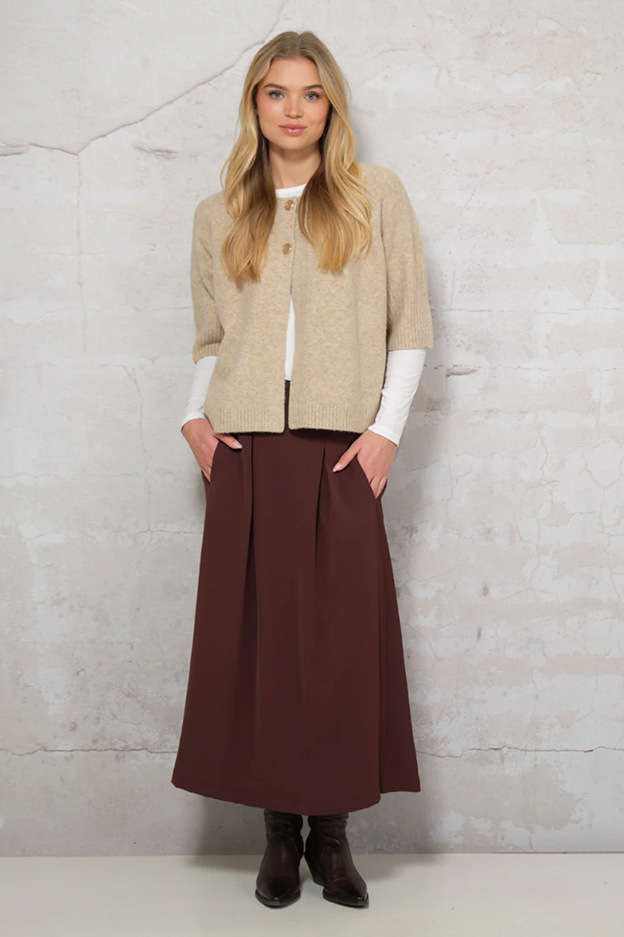 Prepair - Pauline skirt - Bordeaux