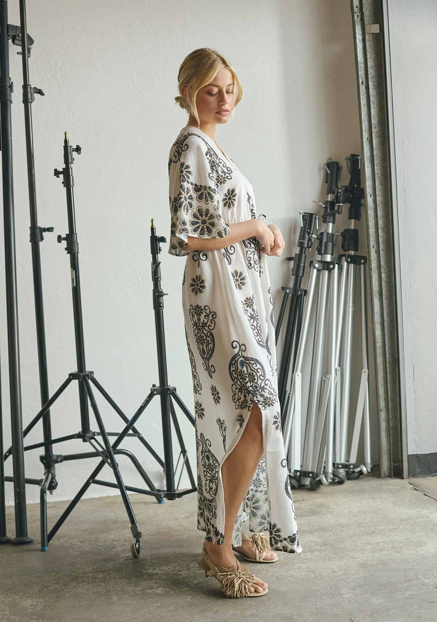 Isay - Ane long dress - Summer border