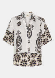 Isay - Ane button shirt - Summer border