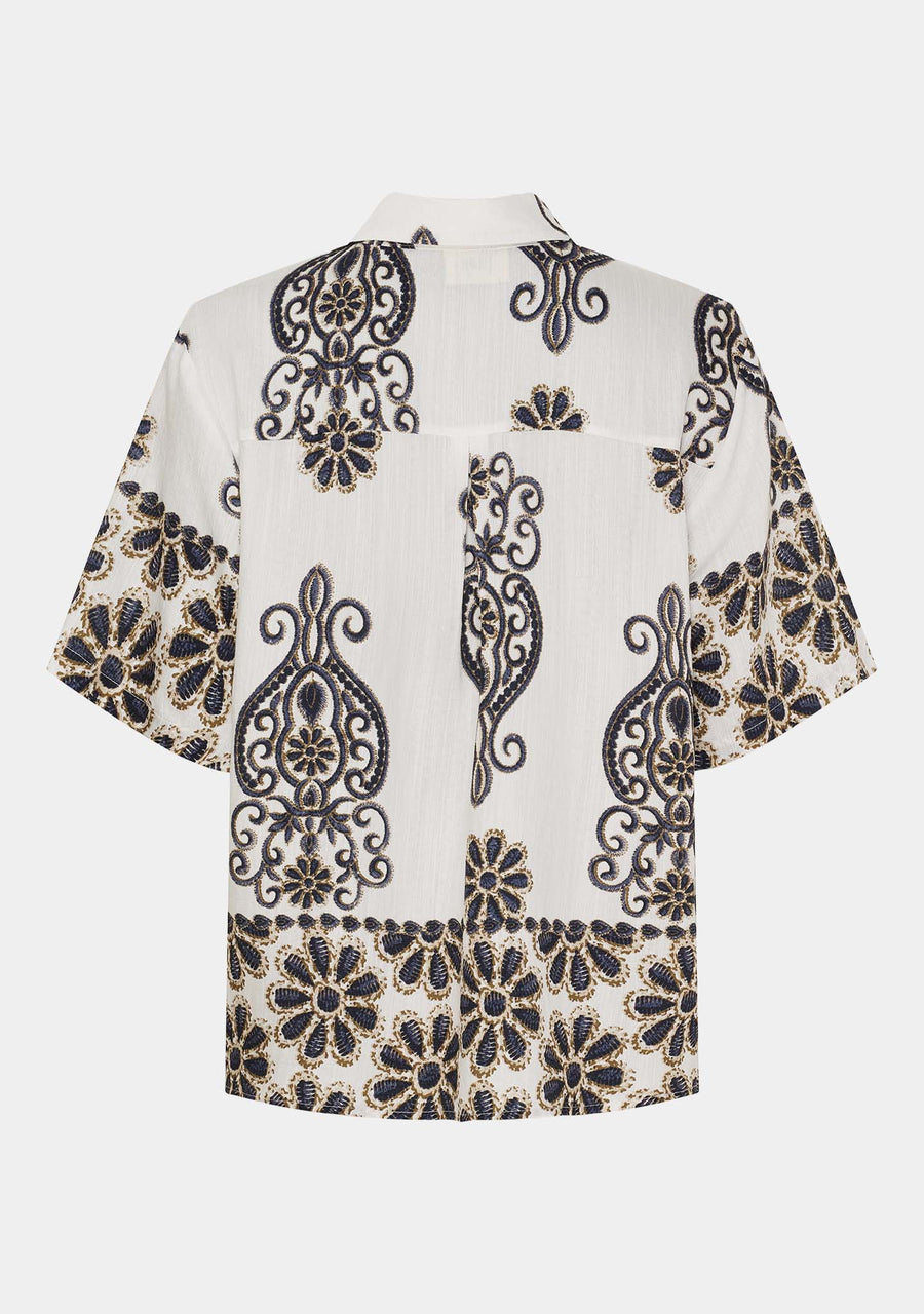 Isay - Ane button shirt - Summer border