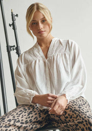 Isay - Mist shirt - White