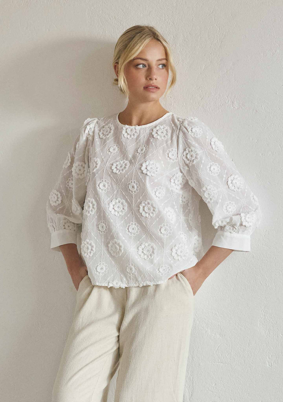 Isay - Maggi blouse - White