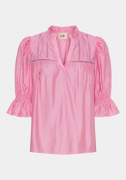 Isay - Marie s/s blouse - Fresh pink