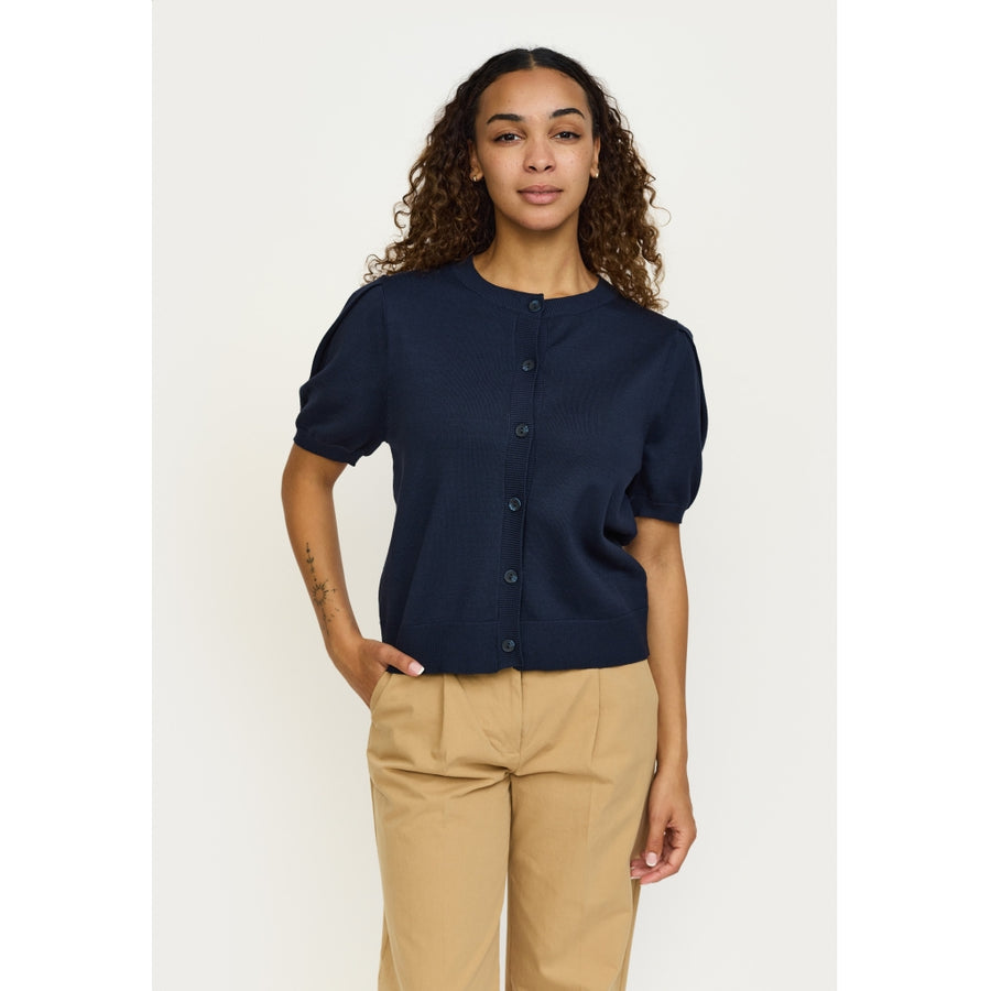 Soft Rebels - Marla Cardi Short sleeve - navy