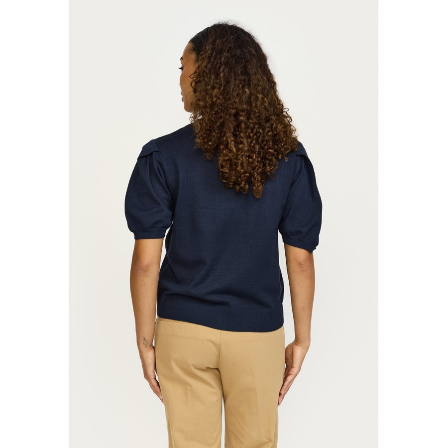 Soft Rebels - Marla Cardi Short sleeve - navy