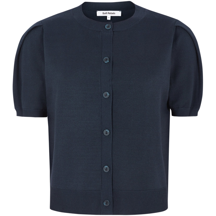 Soft Rebels - Marla Cardi Short sleeve - navy