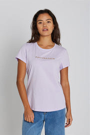 PBO - Philosopher T-shirt - Pastel lilla