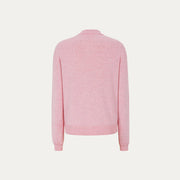 Soft Rebels - Marla collar cardigan knit - Bleached Mauve Melange