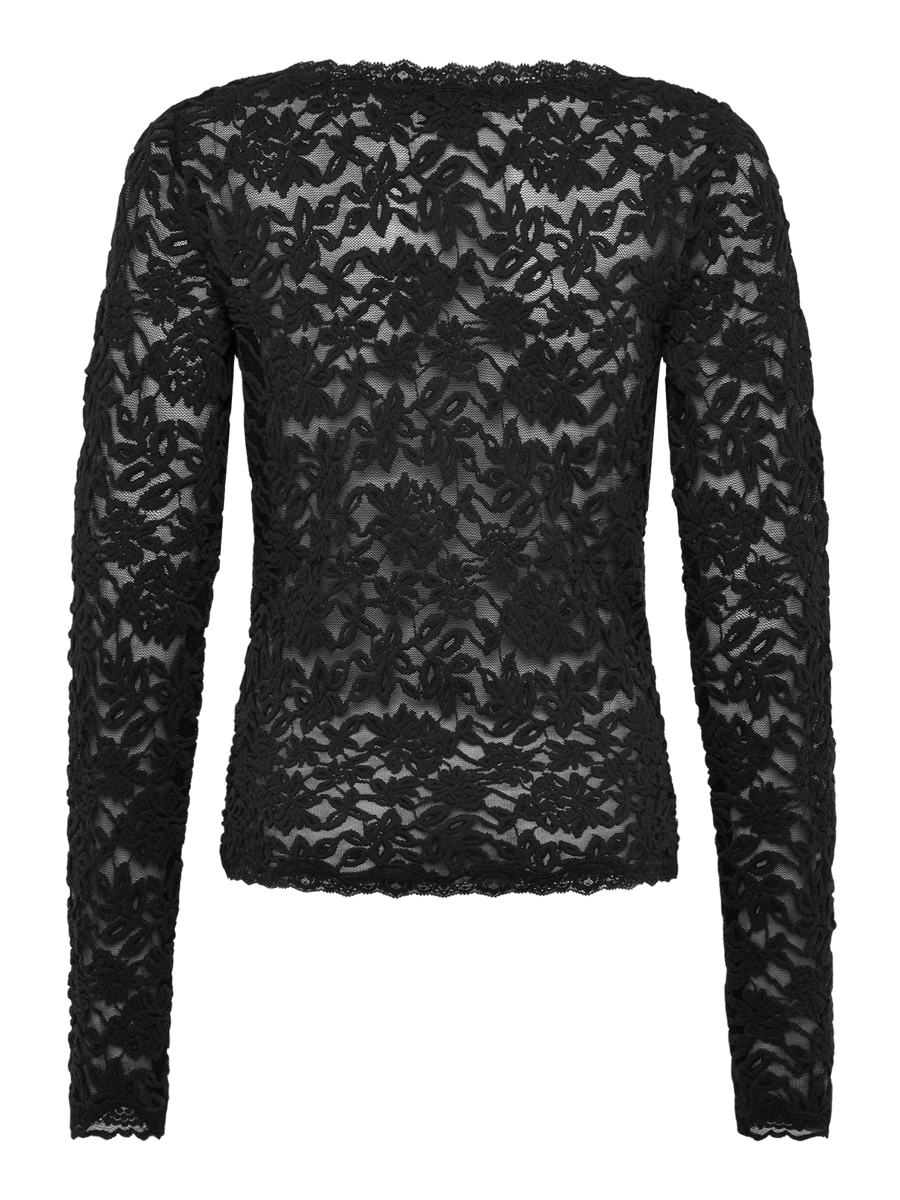 Rosemunde - Delicia lace cardigan - Black