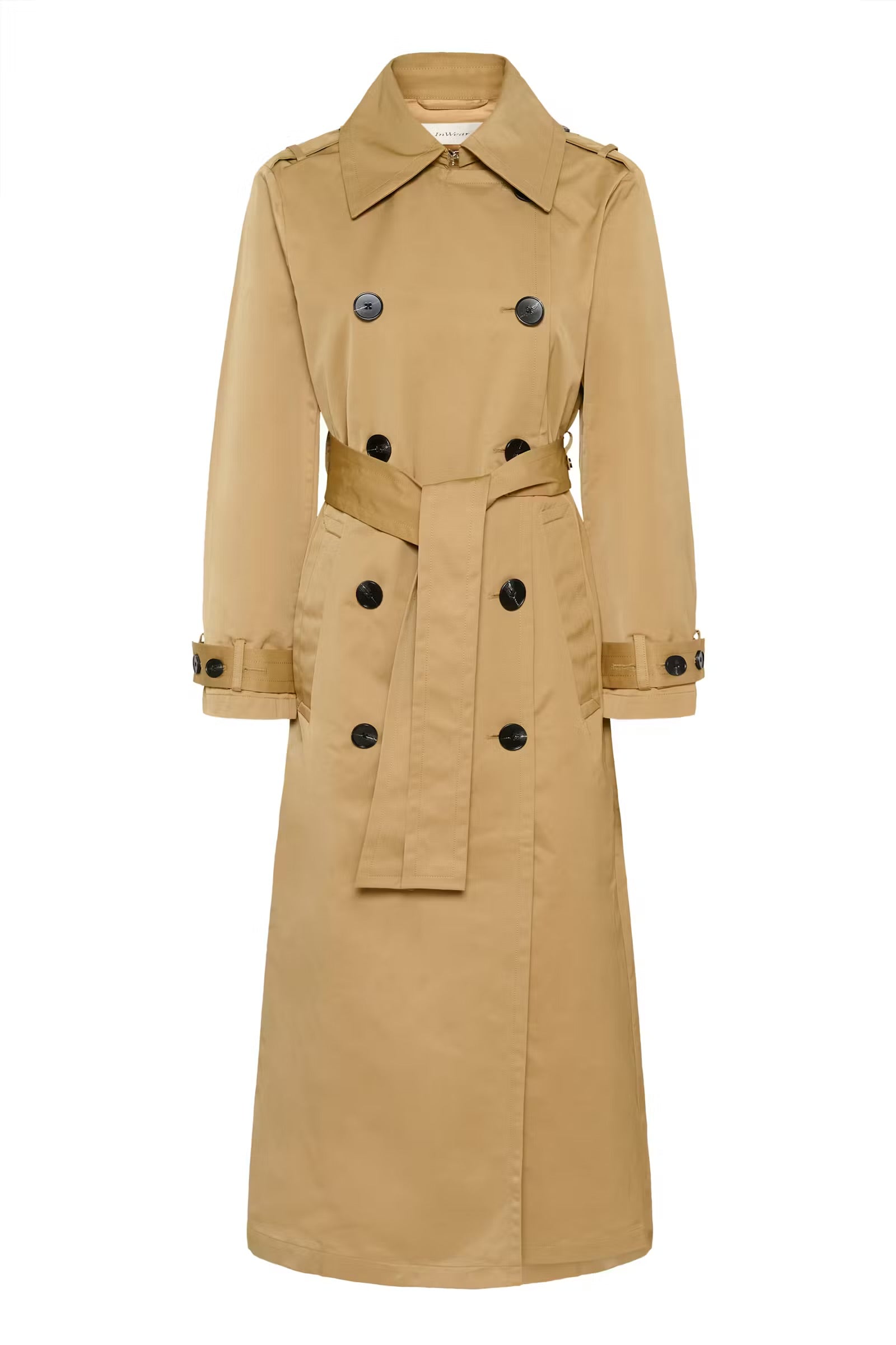 In Wear - Halo long trench - Tannin