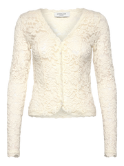 Rosemunde - Delicia lace cardigan - Ivory