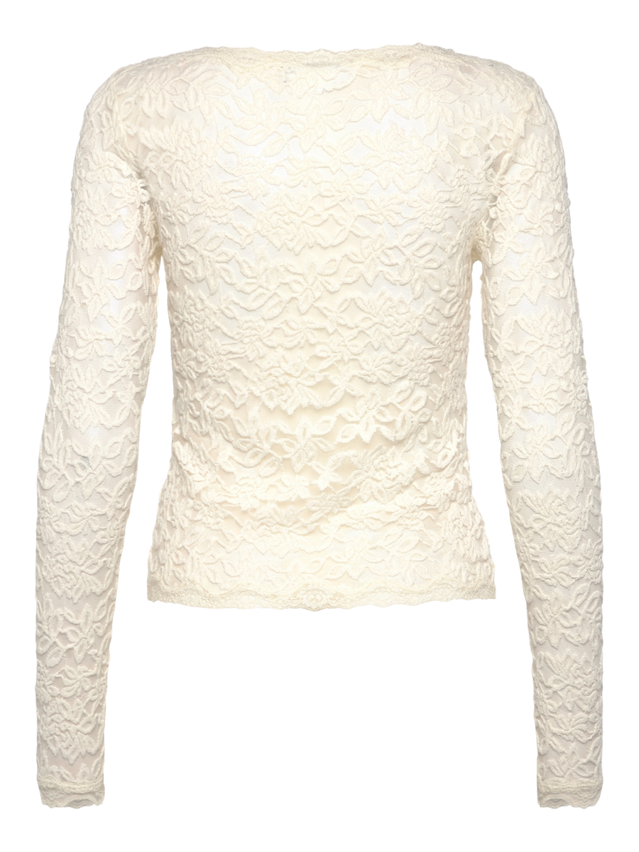 Rosemunde - Delicia lace cardigan - Ivory