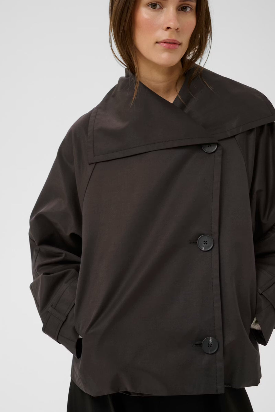 In Wear - Mazie perry short coat - Black