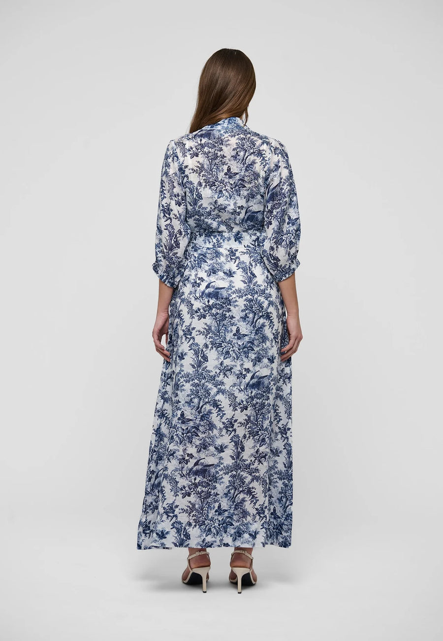 Dea Kudibal - Salma dress - Royal garden ink