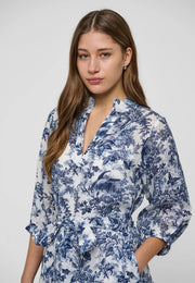 Dea Kudibal - Salma dress - Royal garden ink