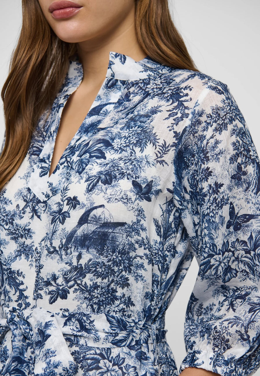 Dea Kudibal - Salma dress - Royal garden ink