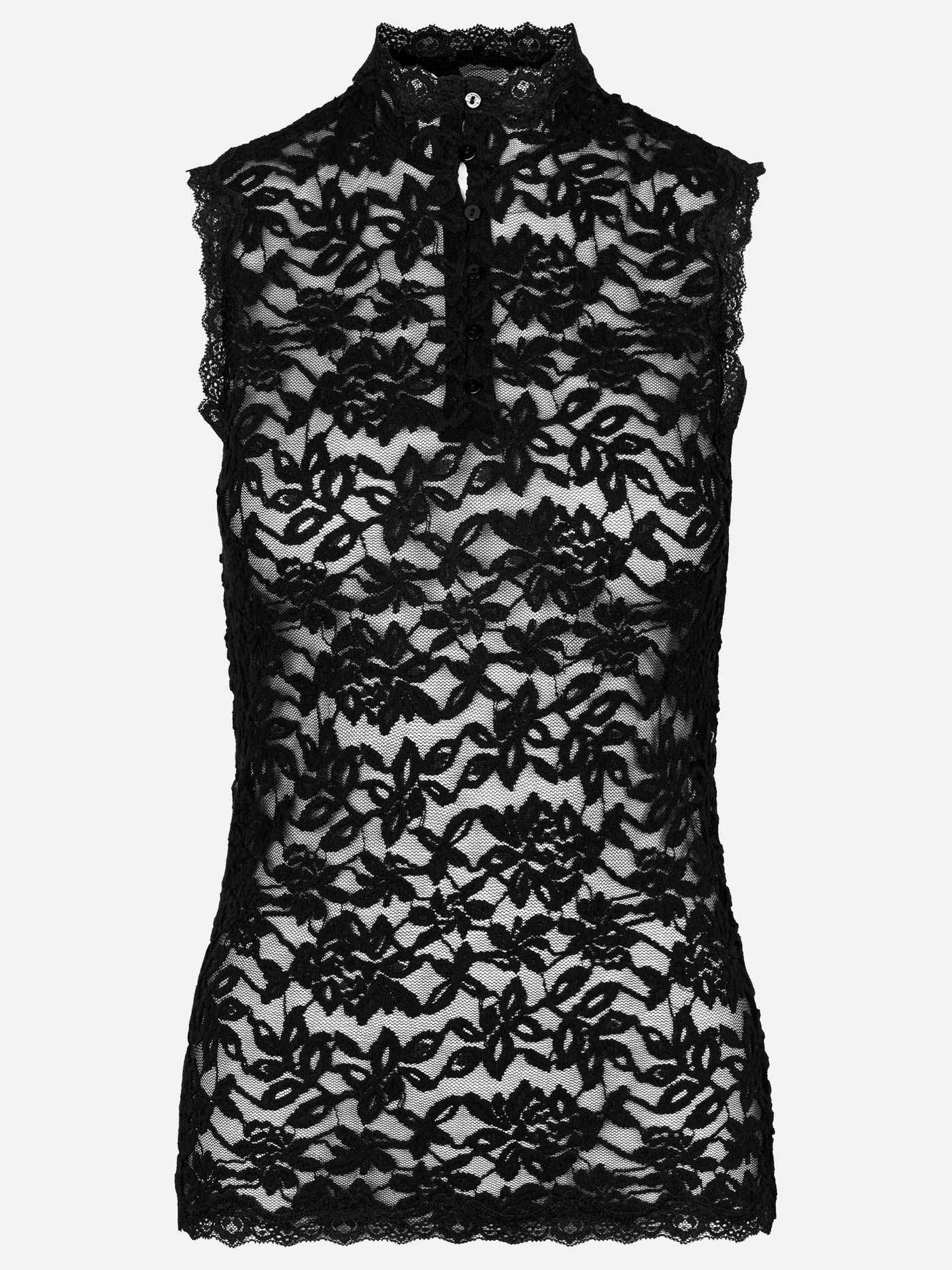 Rosemunde - Delicia lace top - Black