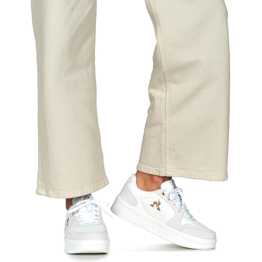Le Coq Sportif - Billie - Optical white/gold