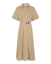 La Rouge - Pia dress S/S - Sand