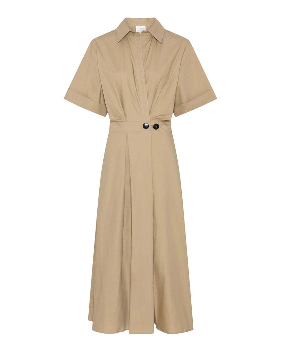 La Rouge - Pia dress S/S - Sand