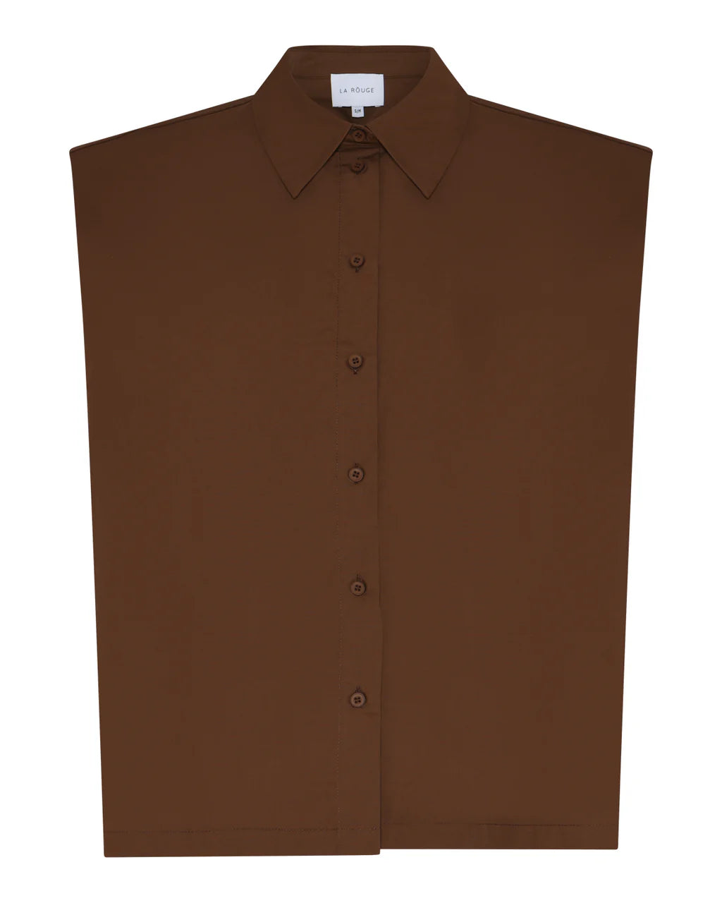 La Rouge - Pia blouse - Dark Brown