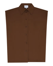 La Rouge - Pia blouse - Dark Brown