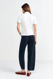 Rich & Royal - T-shirt w. Bow - White