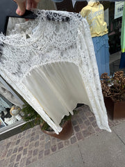Rosemunde - Jade silk LS blouse - Ivory