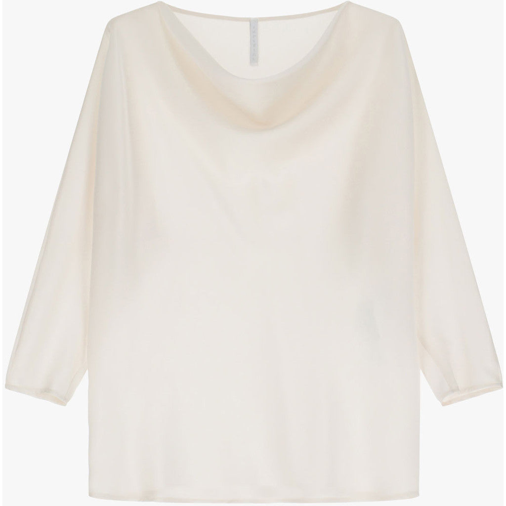 Imperial - Vandfalds bluse - Champagne