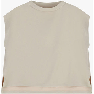 Imperial - Essential luxe top - Beige