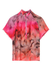 Gustav - Amber chiffon bluse - Pink