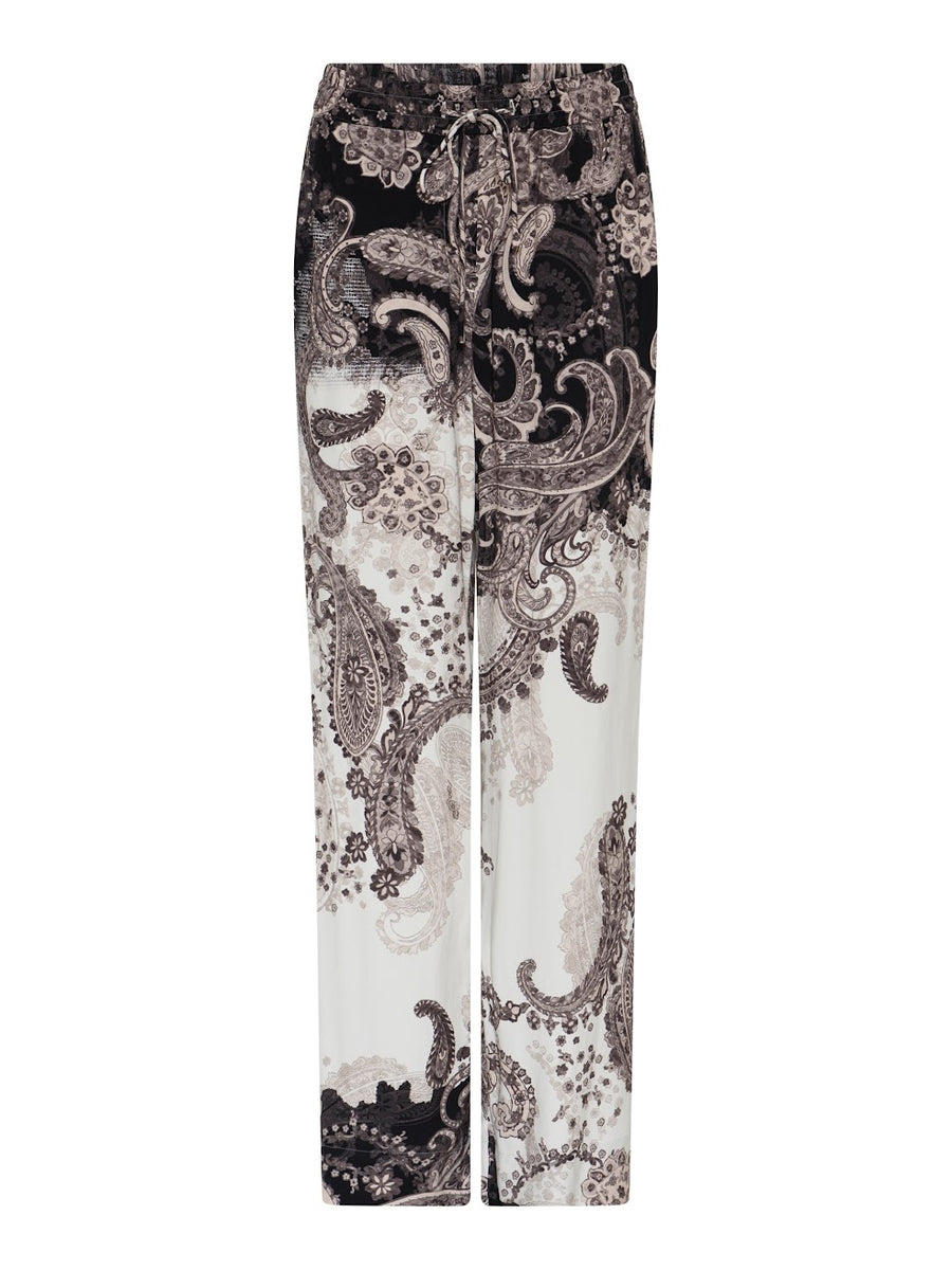 Gustav - Bali wide leg - black/white