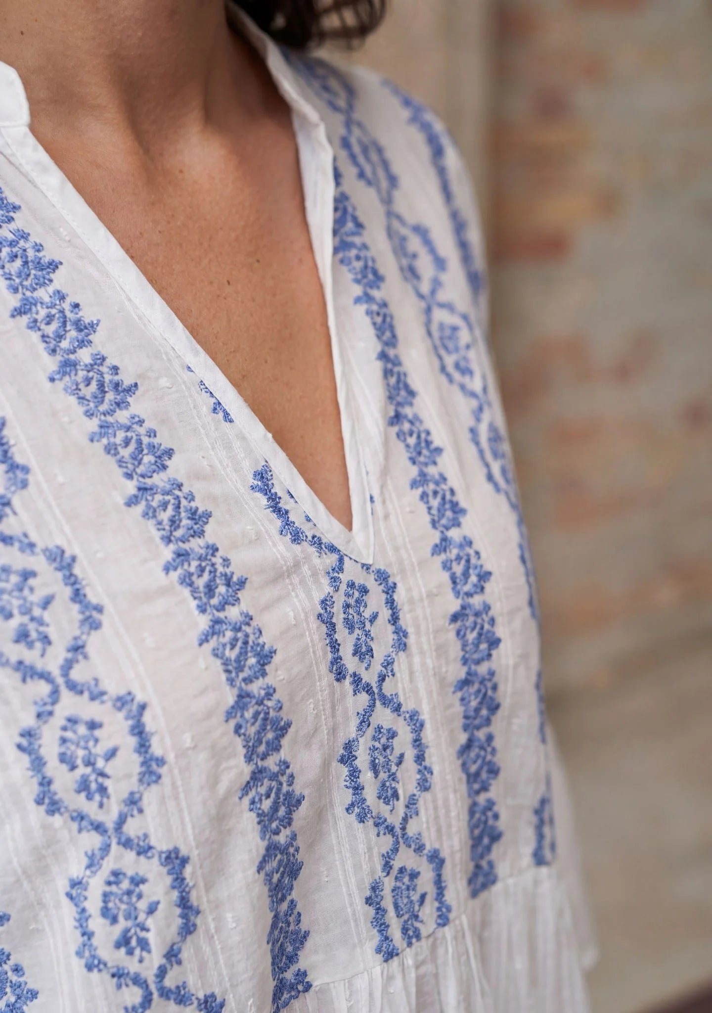 Isay - Mina Blouse - Bluse Flower Vine