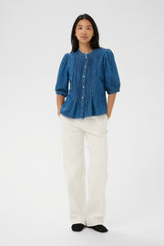 Part Two - Alesia shirt - Blue denim