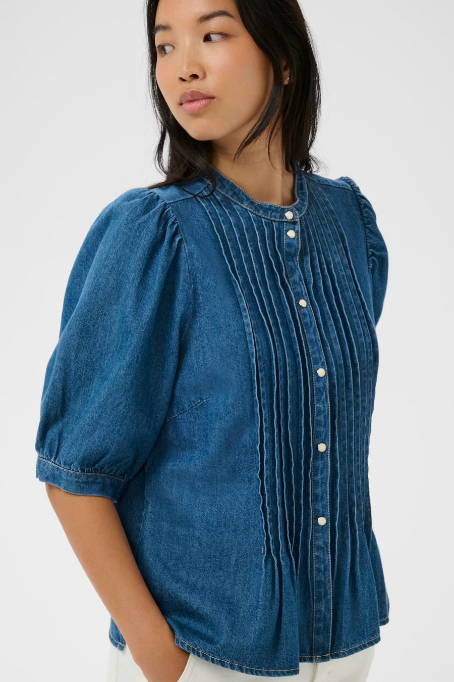 Part Two - Alesia shirt - Blue denim