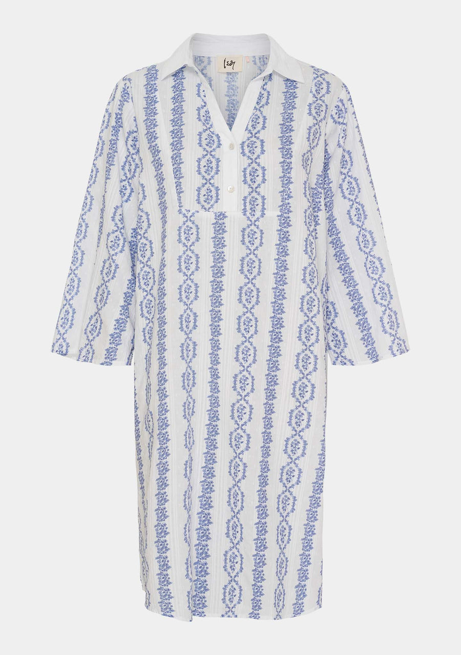 Isay - Mina Dress - Blue Flower