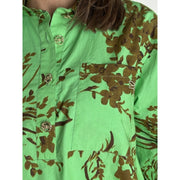 Gaspar - Porto print blouse - Green