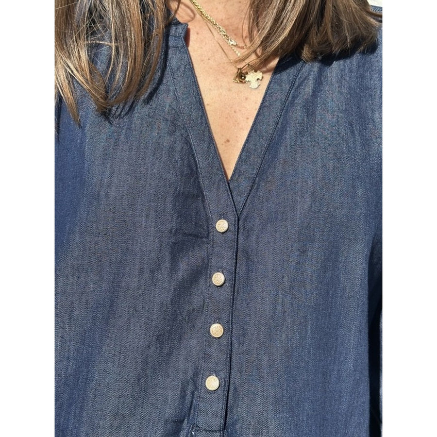 Gaspar - Mumbai denim dress - Blue