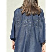 Gaspar - Mumbai denim dress - Blue