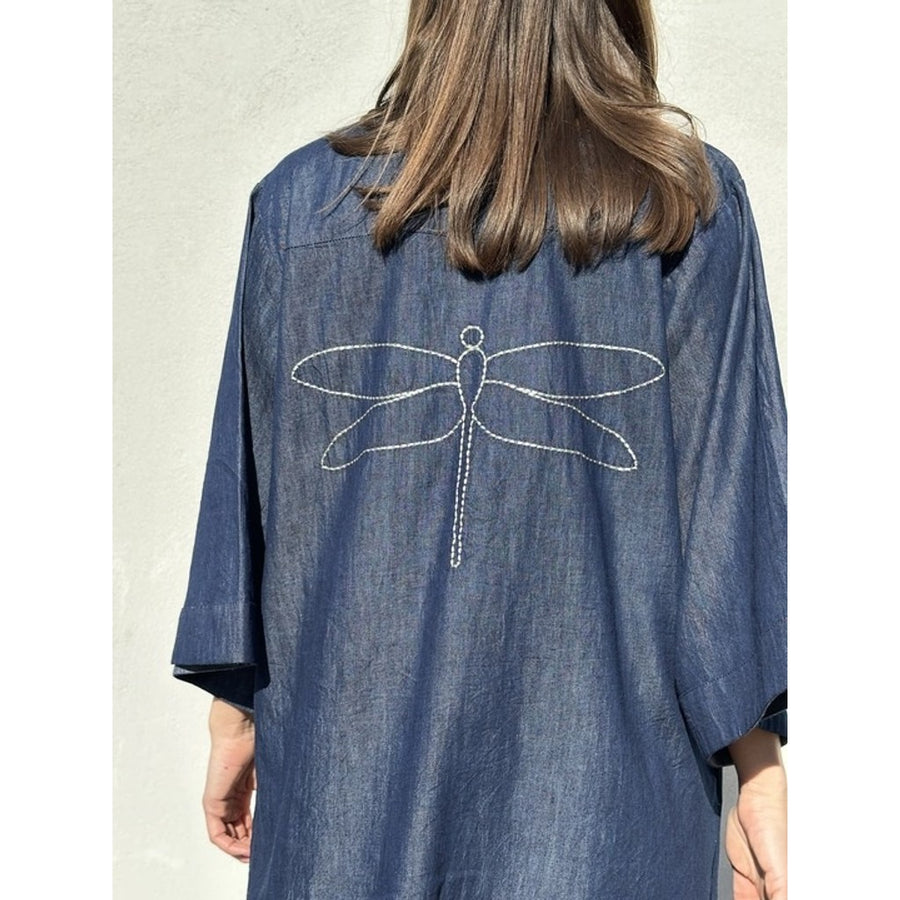 Gaspar - Mumbai denim dress - Blue