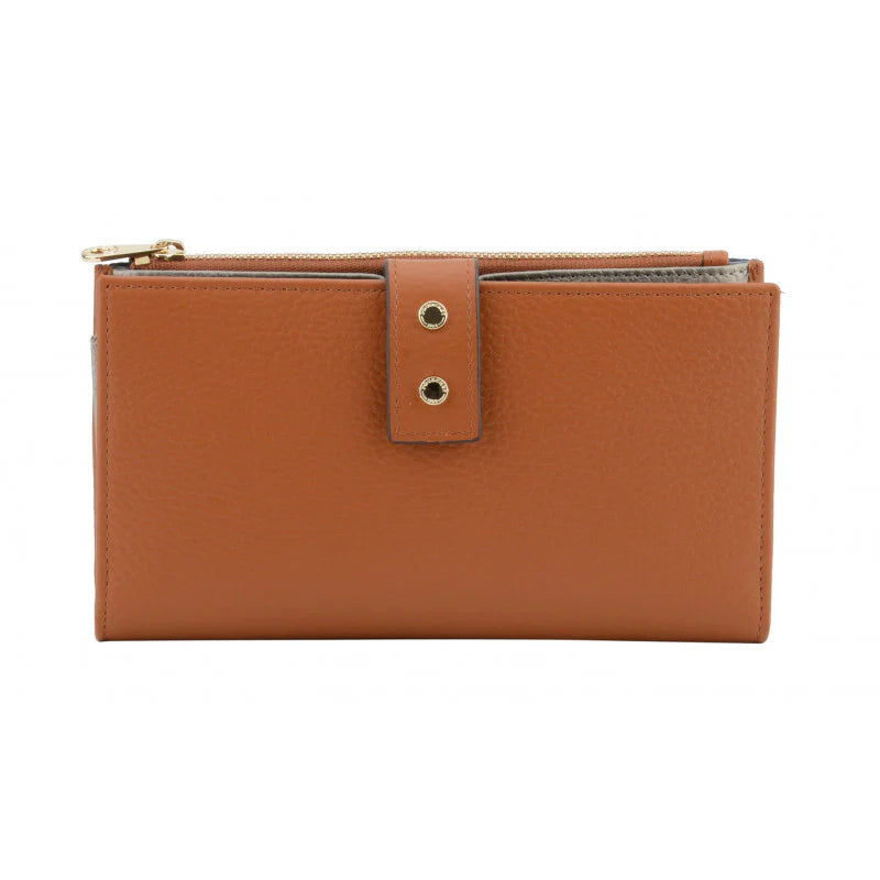 Pourchet - Hebdo leather wallet - Camel